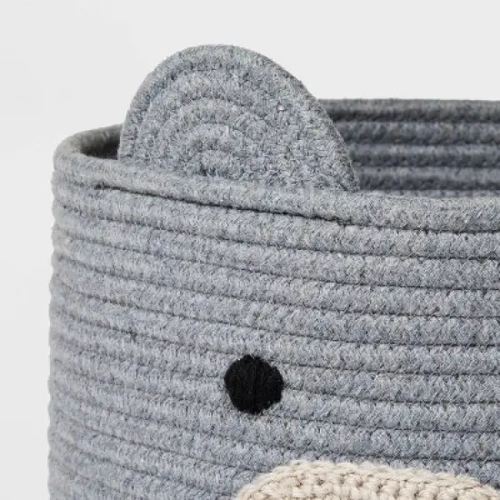 Coiled Rope Storage Bin Large Bear - Cloud Island&trade; image {2}