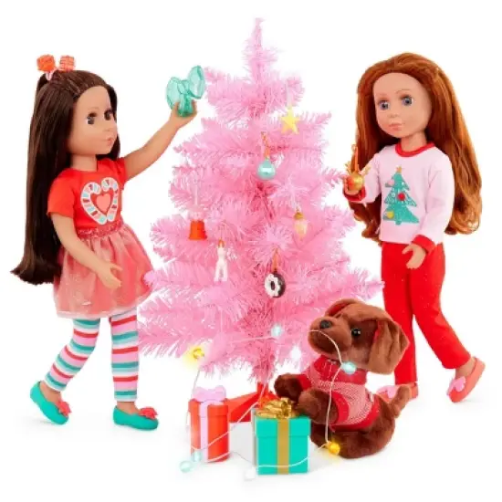 Glitter Girls Eve Doll & Christmas Tree Bundle image {1}