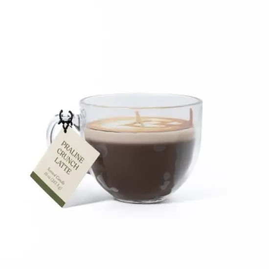 2 Wicks Latte Candle Praline Crunch - Bullseye's Playground&trade; image {3}