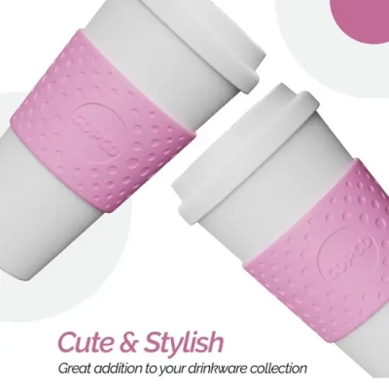 Copco Acadia Travel Mug, Bubble Gum - 2-Pack image {3}