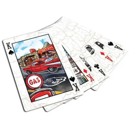 MasterPieces Casino Style 300 Piece Poker Chip Set - Route 66 Theme image {5}
