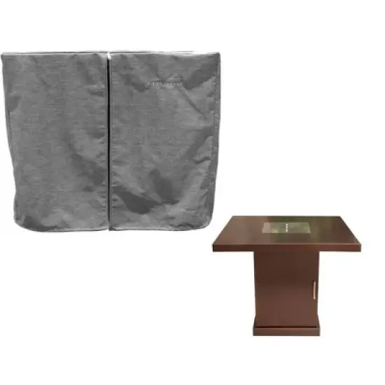 32" Fire Pit Commercial Cover - Gray - AZ Patio Heaters image {2}