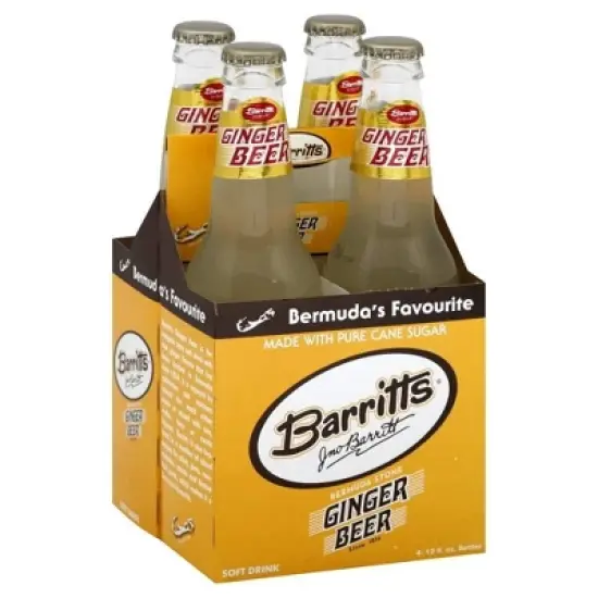 Barritts Ginger Beer 4 Pack - 6 pack, 48 fo image {1}