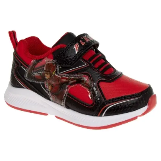 Warner Brothers The Flash Boys Hook and Loop Light Up Sneakers. (Toddler/Little Kids) image {10}