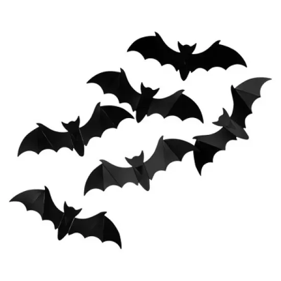 Northlight Tattered Gauze and Bats Halloween Decoration Kit - 9.75' image {3}