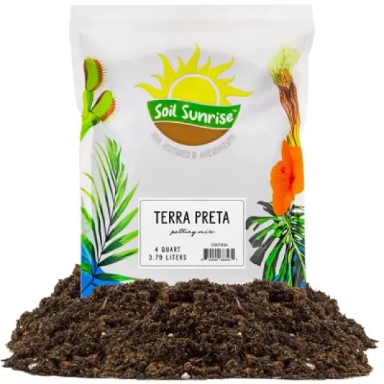 Soil Sunrise Terra-Preta Inspired Potting Soil, Biochar-Enriched Sustainable Mix for Indoor/Outdoor  Plants image {11}