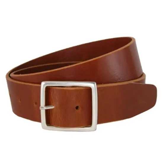 CrookhornDavis Men's Douglas NoHo Center Bar Pull Up Casual Leather Jean Belt image {5}
