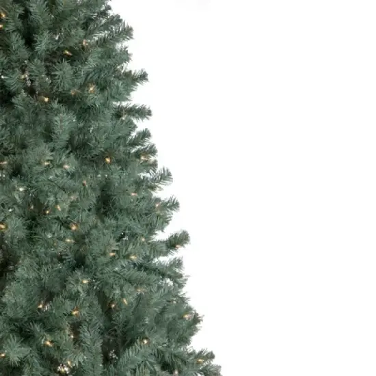 Northlight 7.5' Pre-Lit Colorado Blue Spruce Artificial Christmas Tree, Clear Lights image {4}