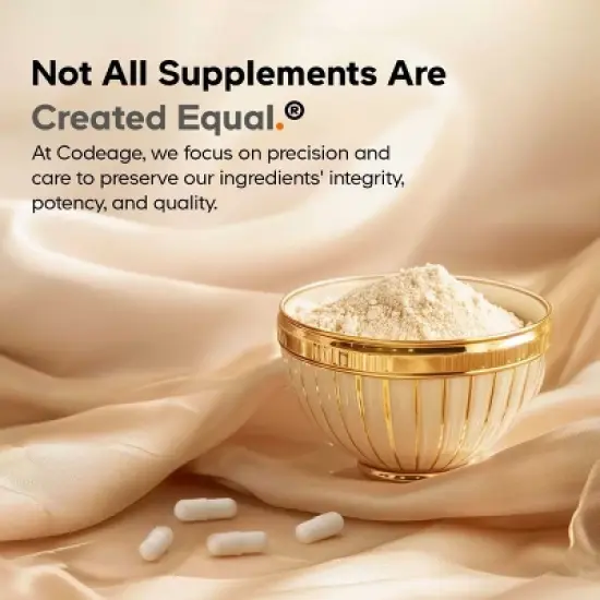 Codeage Hair Growth + Smooth Skin Max Vitamins Supplement - Hair Growth Health Skin Cellulite Support - Biotin, Vitamin C, MSM - 30 Capsules image {6}