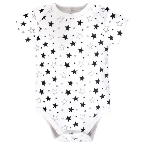 Hudson Baby Cotton Bodysuits 7pk, Moon And Back image {5}