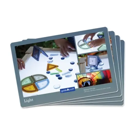 Guidecraft PowerClix Solids Natural, 70 Pieces image {2}