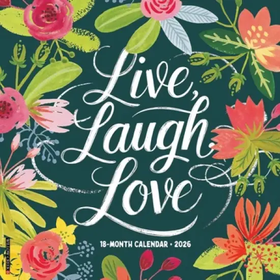 Willow Creek Press 2026 Live Laugh Love Wall Calendar image {5}