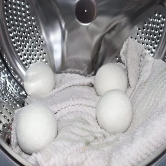 Maison Products XXL Wool Dryer Balls 3 Pack - Largest Size Balls Available image {4}