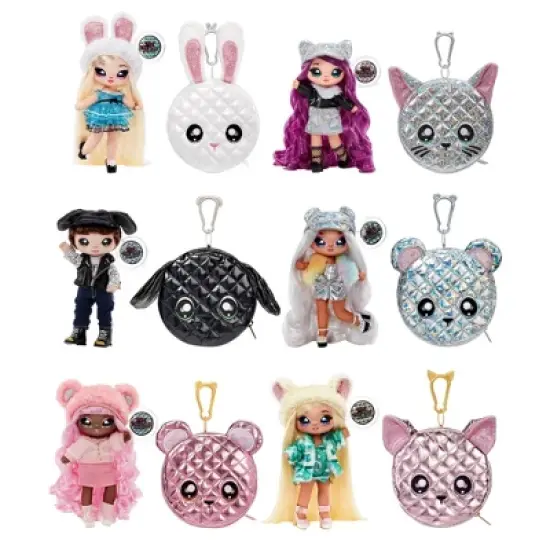 Na! Na! Na! Surprise Glam Series Cali Grizzly with Metallic Purse 2-in-1 Fashion Doll image {4}