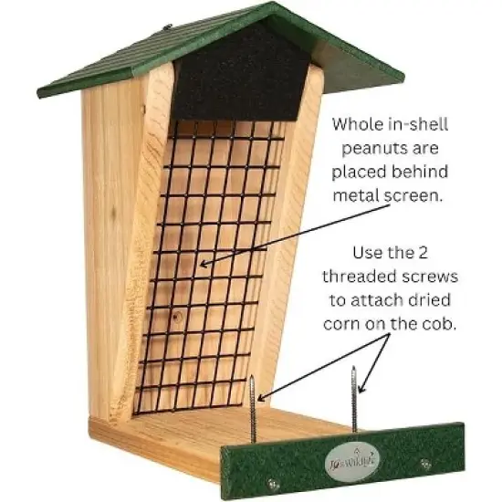 JCs Wildlife Double Snacker Squirrel Feeder image {2}
