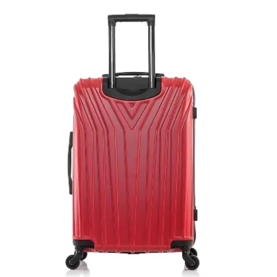 InUSA Vasty Lightweight Hardside Large Checked Spinner Suitcase image {8}