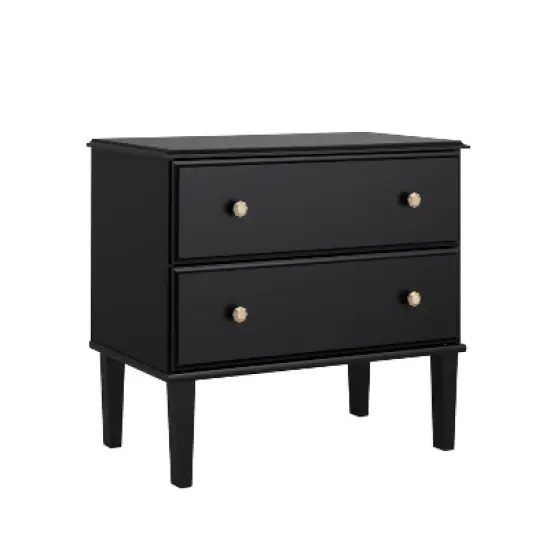 Prepac Lux 2 Drawer Bedside Nightstand image {6}