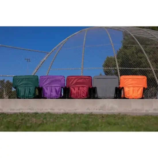 Picnic Time Ventura Stadium Seat - Hunter Green image {10}