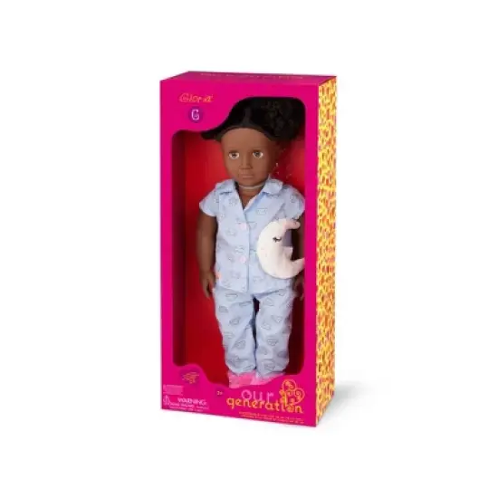 Our Generation Gloria with Moon Pillow 18" Sleepover Doll image {3}