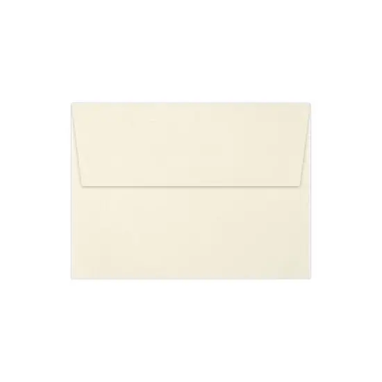 LUX A7 Invitation Envelopes 5 1/4 x 7 1/4 50/Box Natural Linen 4880-NLI-50 image {3}