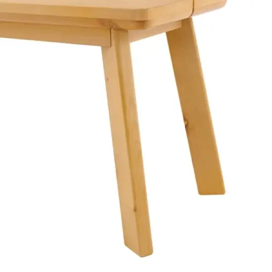 48" Shelburne Dining Bench Warm Natural - Alaterre Furniture image {5}