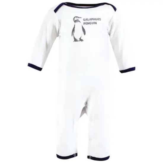 Touched by Nature Organic Cotton Coveralls, Endangered Polar Bear image {3}