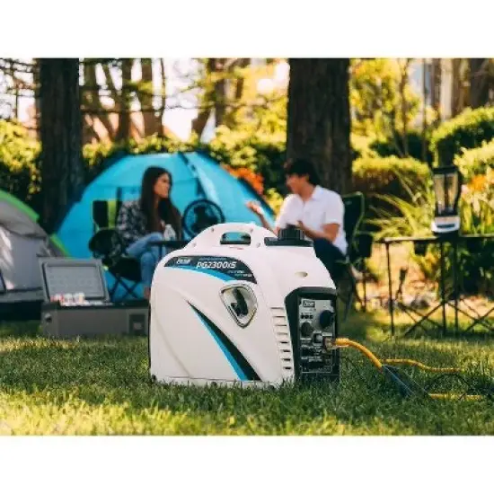 Pulsar 1800w Inverter Gas Powered Generator with CO Alert: Quiet, Compact, RV-Ready, 6-Hour Run Time image {3}