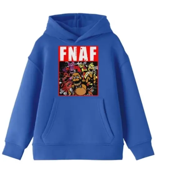 Five Nights at Freddy's Wall Break Boy's Royal Blue Sweatshirt image {1}