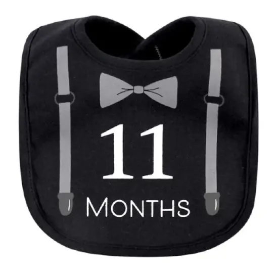 Hudson Baby Infant Boy Cotton Bibs 12pk, Brand New, One Size image {11}