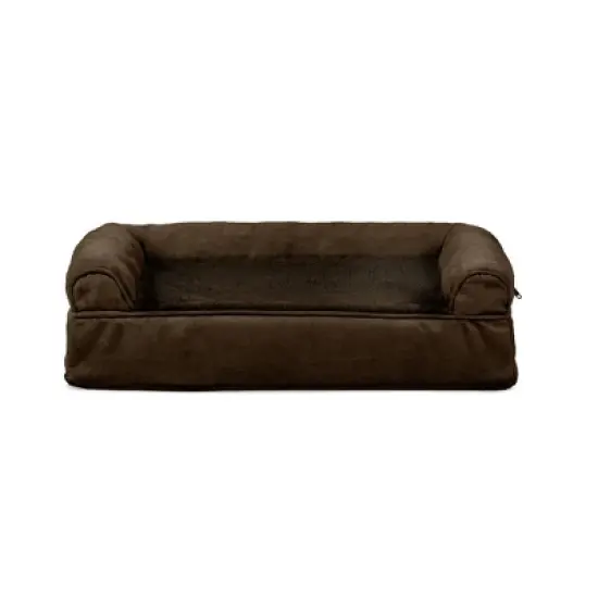 FurHaven Plush & Suede Full Support Sofa Dog Bed image {3}