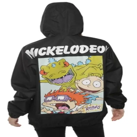 Members Only Women's Nickelodeon Collab Popover Oversized Jacket image {6}