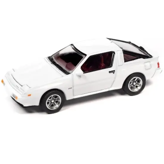 1986 Dodge Conquest TSi White "Modern Muscle" Limited Edition 1/64 Diecast Model Car by Auto World image {1}