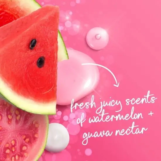 Dove Beauty Body Wash - Watermelon + Guava - Limited Edition 24HR Lotion-Soft Skin - 20 fl oz image {3}