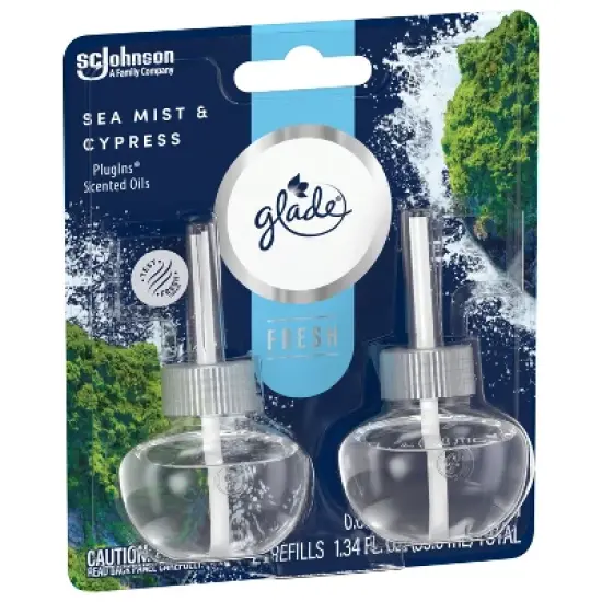 Glade Piso Liquid Air Freshener Refills - Fresh Sea Cypress - 1.34 fl oz/2ct image {12}