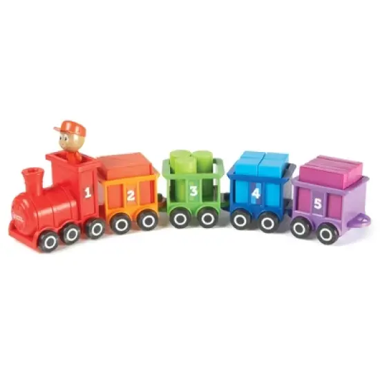 Learning Resources Count & Color Choo Choo, Interactive Train Learning Toy, 21 Pieces, Ages 2+ image {2}
