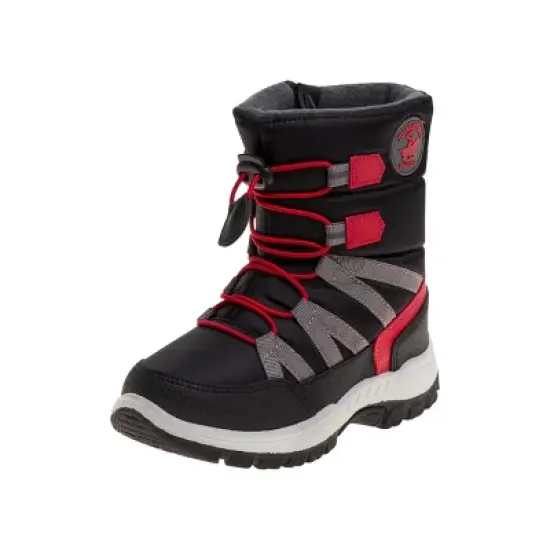 Beverly Hills Unisex Boys Girls Slip Resistant Faux Fur Lined Winter Snow Boots (Little Kid) image {13}
