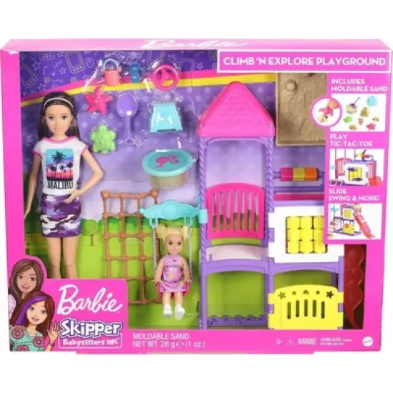 Barbie Skipper Babysitters Inc. Climb 'N Explore Playground Playset image {5}