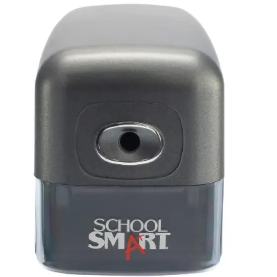 School Smart Electric Pencil Sharpener, For Classroom, Home, and Office Use, Black image {2}