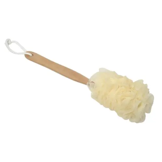 Evideco French Home Goods Natural Wood Bath Brush Collection: Deep Cleansing and Relaxing image {7}