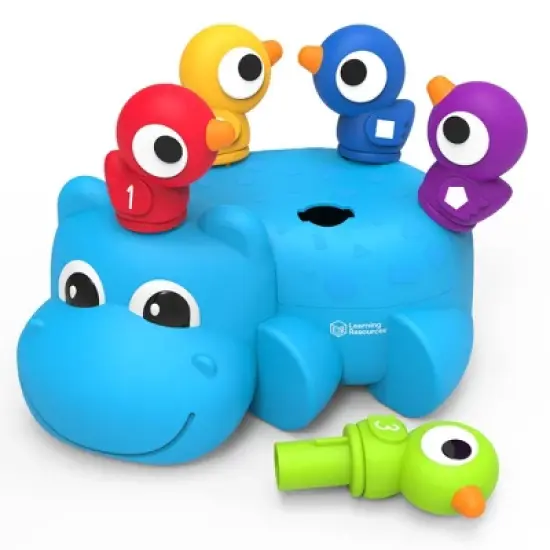 Learning Resources Huey The Fine Motor Hippo: Educational Baby & Toddler Learning Toy for Memory & Motor Skills image {5}