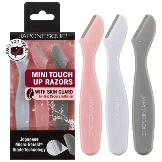 JAPONESQUE Mini Touchup Razors - 3ct image {8}