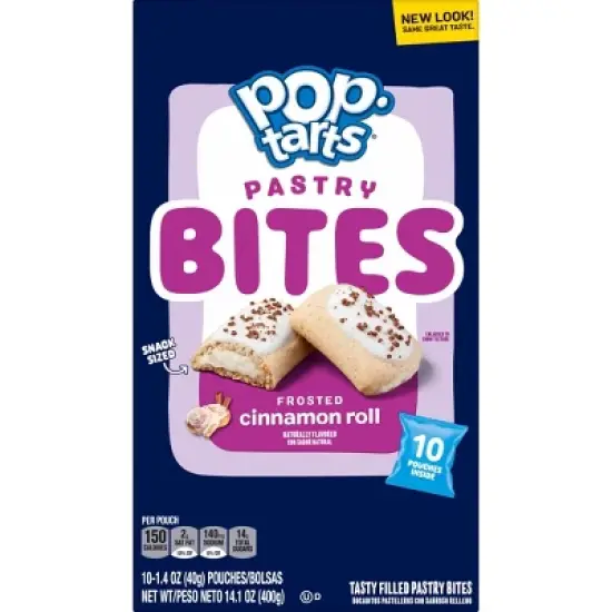 Pop-Tarts Bites Frosted Cinnamon Roll - 10ct  / 14.1oz image {10}