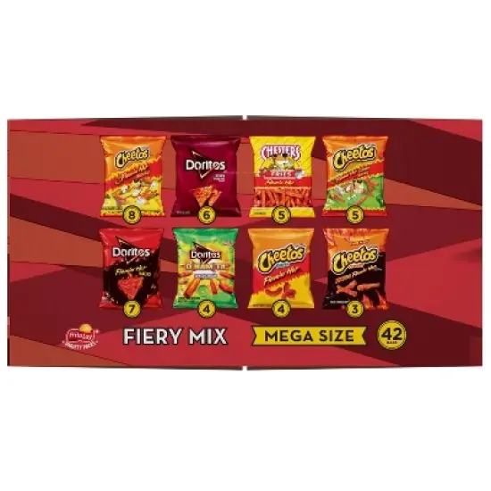 Frito-Lay Fiery Snack Mix Variety Pack - 42ct/42oz image {4}