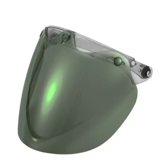 Unique Bargains Universal Motorcycle Anti-UV Helmet Wind Shield Replacement 1 Pcs image {1}