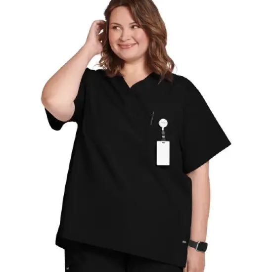 Jockey Unisex Classic Unisex One Pocket Stretch Scrub Top image {7}