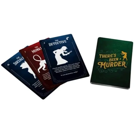 Pressman There's Been A Murder Card Game image {2}