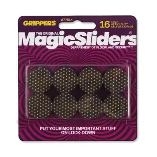 Magic Sliders 16pk 1" HD Adhesive Gripper Pad image {3}