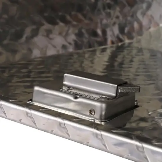 Utility Toolbox with Secure Locking System Lightweight High Strength Large Storage Space Tool Cabinet 29 x 16.5 x 18.5in Silver image {6}