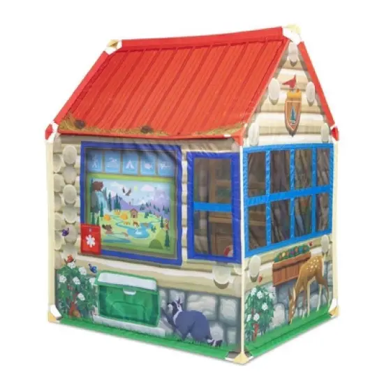 Melissa & Doug Let's Explore Park Ranger Cabin and Boat image {11}