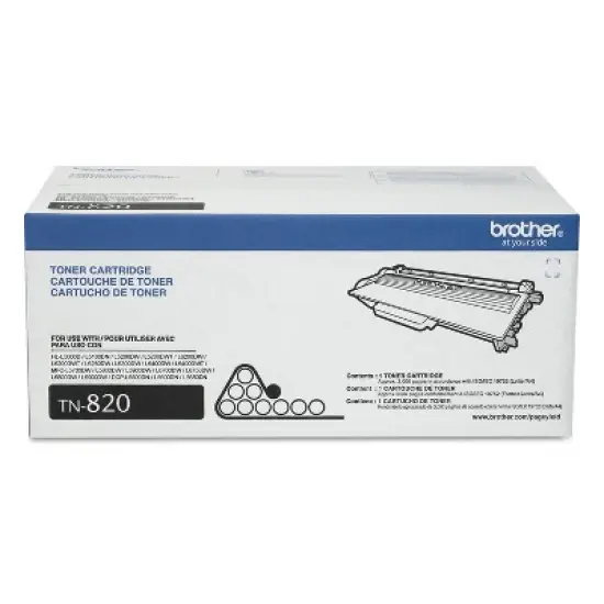 Brother TN820 Toner Black image {8}